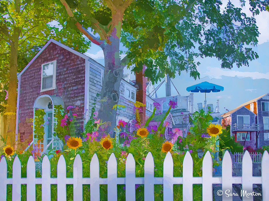 Rockport MA Bearskin Neck Art Print - Welcome House Garden