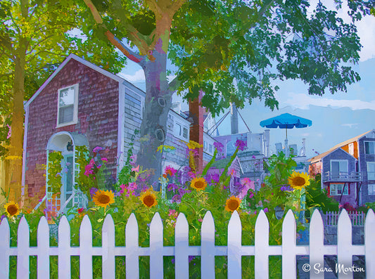 Rockport MA Bearskin Neck Art Print - Welcome House Garden