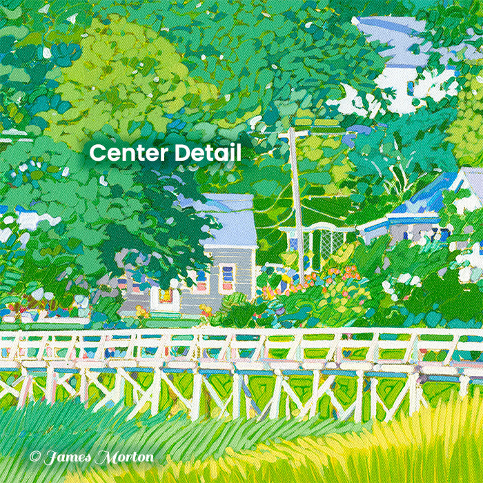 Wellfleet MA Painting - Uncle Tim's Bridge & Tidal Marsh - Cape Cod Art Print